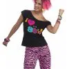 Forum Novelties, Inc 80's Shirt Remix For Women -Deals Costumes Store 80s shirt remix
