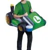 Disguise Inflatable Luigi Cart Costume For Adults 1 Disguise Inflatable Luigi Cart Costume For Adults -Deals Costumes Store adult inflatable luigi cart costume