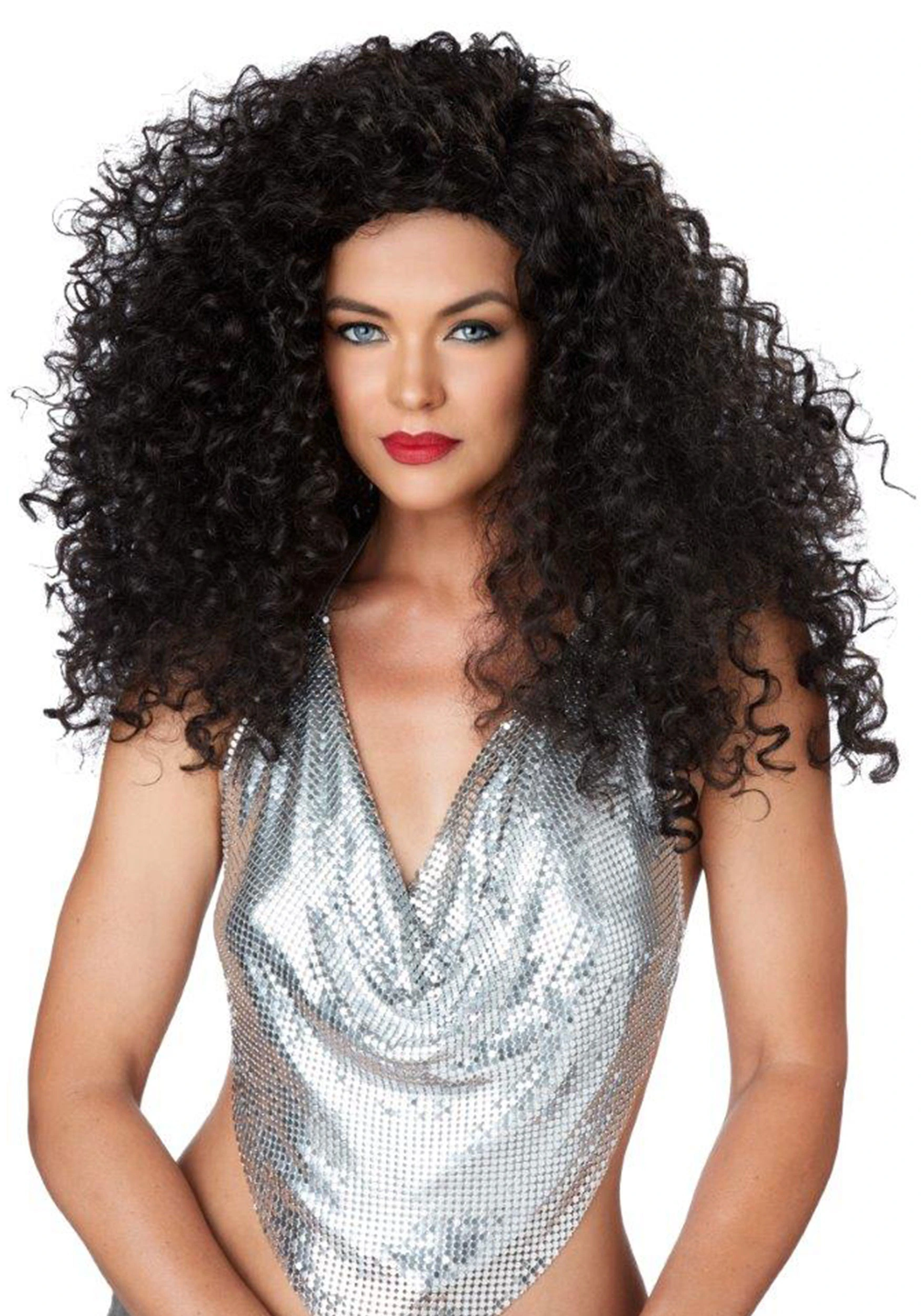California Costume Collection Brunette Disco Diva Women's Wig 3 California Costume Collection Brunette Disco Diva Women's Wig