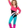 Fun Costumes 80's Workout Girl Costume For Kids -Deals Costumes Store child 80s workout girl costume