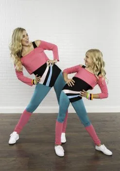 Fun Costumes 80's Workout Girl Costume For Kids 11 Fun Costumes 80's Workout Girl Costume For Kids -Deals Costumes Store child 80s workout girl costume 3