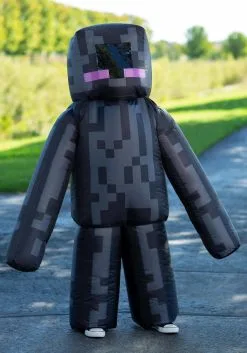 Disguise Kid's Minecraft Inflatable Enderman Costume -Deals Costumes Store childs minecraft inflatable enderman costume alt 1