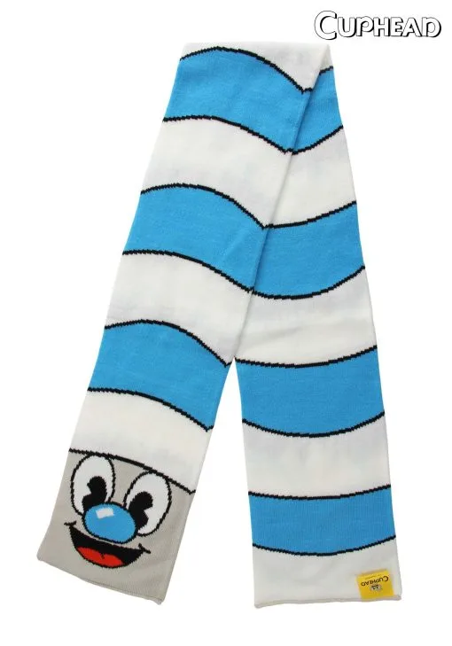 Elope Cuphead "Mugman Straw" Knit Scarf 1 Elope Cuphead "Mugman Straw" Knit Scarf -Deals Costumes Store cuphead mugman straw knit scarf