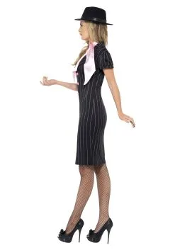 Smiffys Gangster Moll Costume For Women -Deals Costumes Store gangster moll costume image3