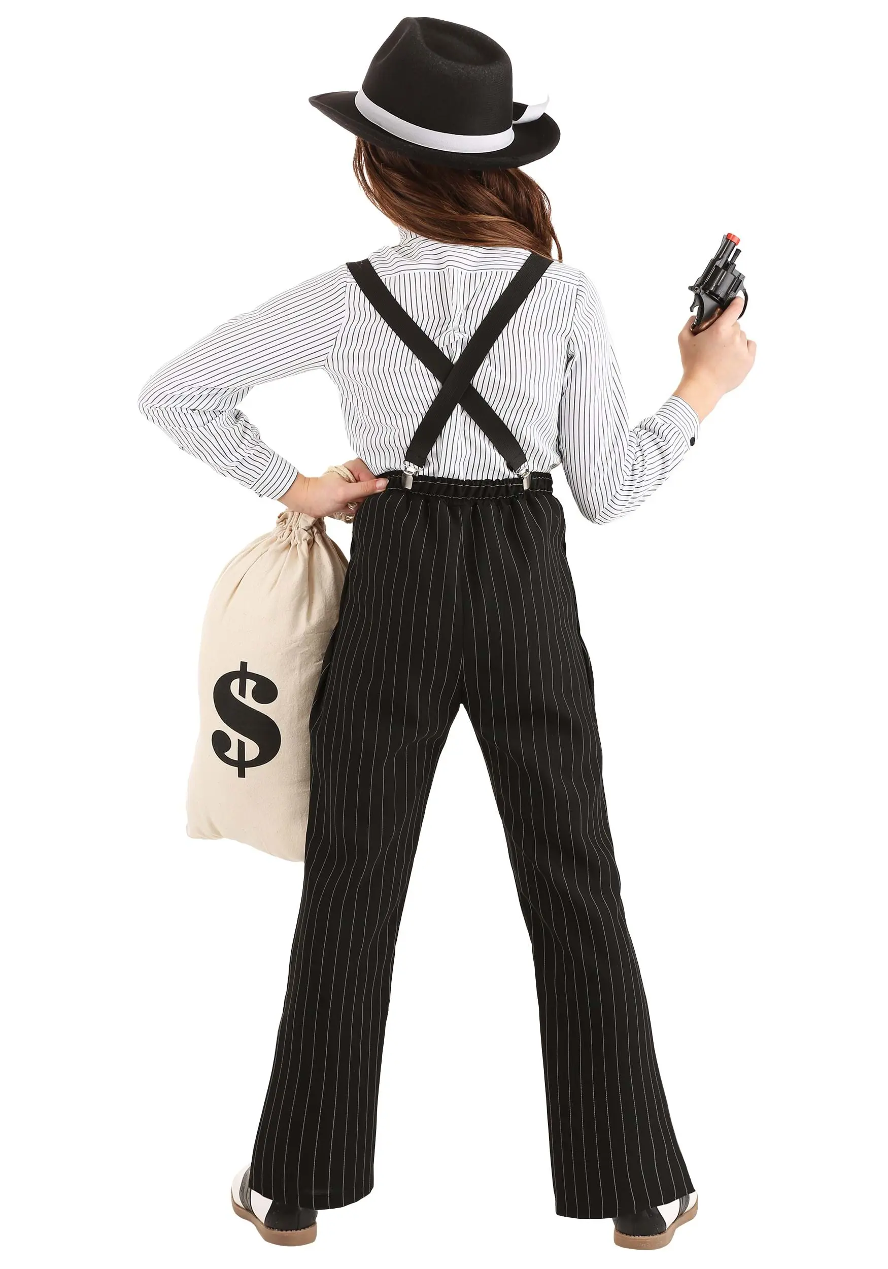 Fun Costumes 1920s Gangster Lady Costume For Girls 5 Fun Costumes 1920s Gangster Lady Costume For Girls - Image 3