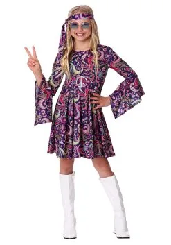 Fun Costumes Girl's Woodstock Hippie Costume