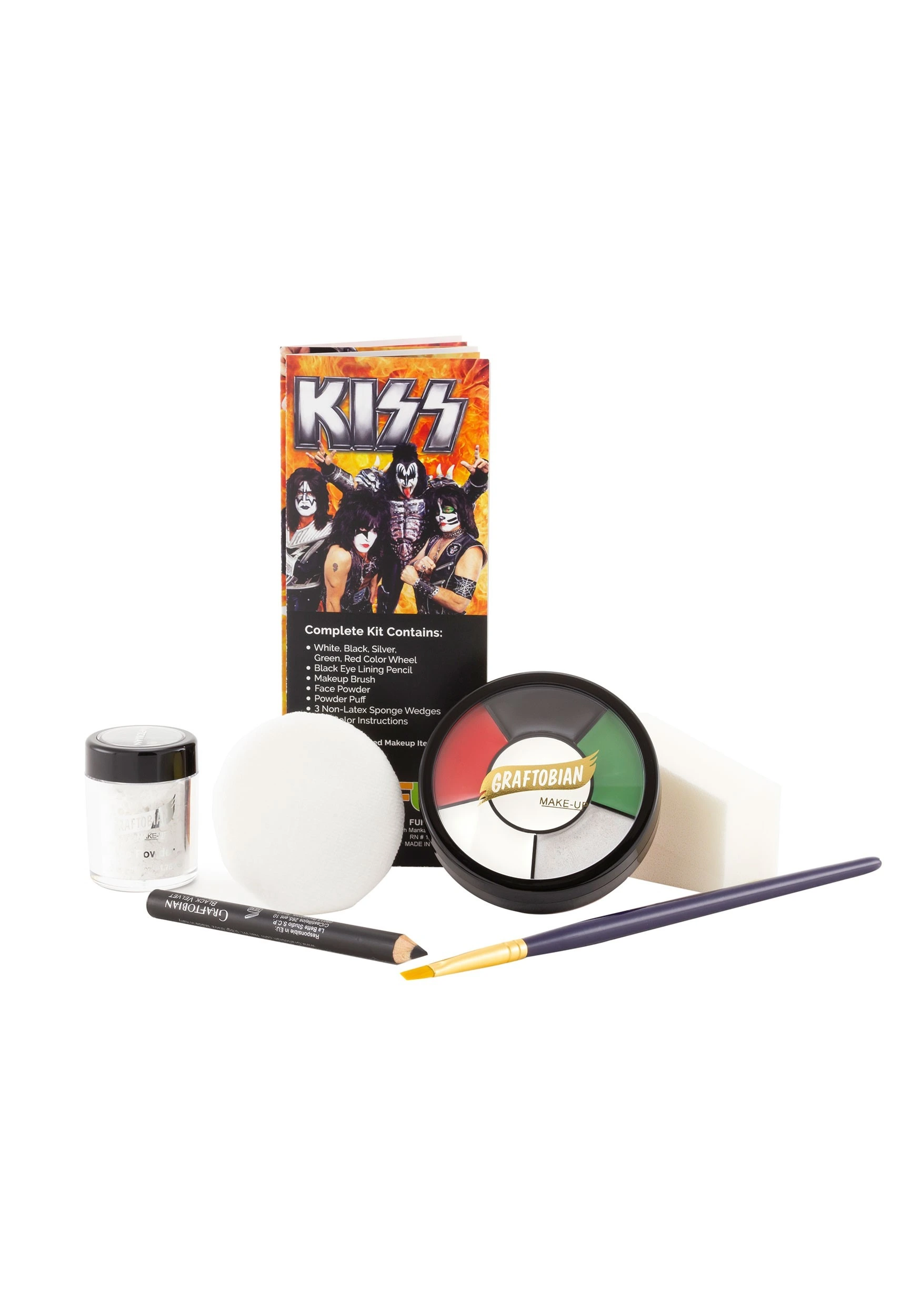 Graftobian Kiss Band Makeup Kit 3 Graftobian Kiss Band Makeup Kit