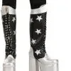 A Leading Role KISS Starchild Boots For Men 1 A Leading Role KISS Starchild Boots For Men -Deals Costumes Store kiss starchild boots