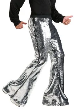 Fun Costumes Men's Reversible Sequin Disco Pants
