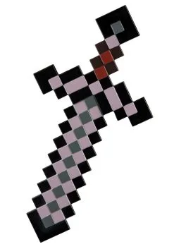 Disguise Minecraft Netherite Sword Accessory
