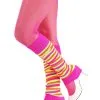 Smiffys Neon Striped Leg Warmers -Deals Costumes Store neon striped leg warmers