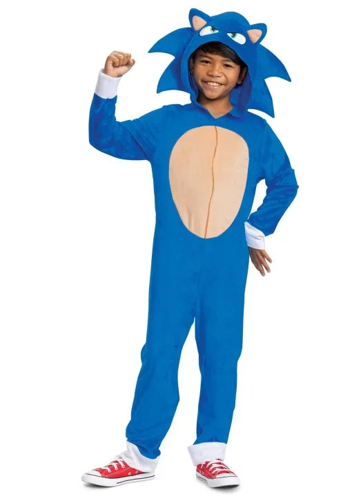 Disguise Sonic Movie 2 Classic Costume For Kids 7 Disguise Sonic Movie 2 Classic Costume For Kids -Deals Costumes Store sonic movie 2 child classic costume