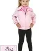 Fun Costumes Toddler Deluxe Pink Ladies Jacket Costume -Deals Costumes Store toddler deluxe pink ladies jacket