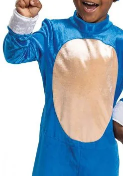Disguise Sonic 2 Movie Costume For Toddlers -Deals Costumes Store toddler sonic 2 movie costume alt 4