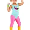 Fun Costumes Totally 80s Workout Costume For Toddlers 2 Fun Costumes Totally 80s Workout Costume For Toddlers -Deals Costumes Store totally 80s toddler workout costume