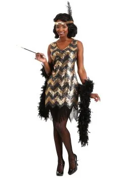 Fun Costumes Dolled Up Flapper Costume For Women