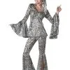 California Costume Collection Foxy Lady Women's Disco Costume -Deals Costumes Store womens foxy lady disco costume