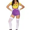 LEG AVENUE Sexy Gamer Villain Babe Costume For Women 1 LEG AVENUE Sexy Gamer Villain Babe Costume For Women -Deals Costumes Store womens sexy gamer villain babe costume