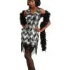 Fun Costumes Shimmer Flapper Costume For Women 1 Fun Costumes Shimmer Flapper Costume For Women -Deals Costumes Store womens shimmer flapper costume