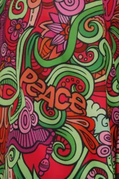 Fun Costumes Women's Hippie World Peace Costume -Deals Costumes Store womens world peace hippie costume alt 4